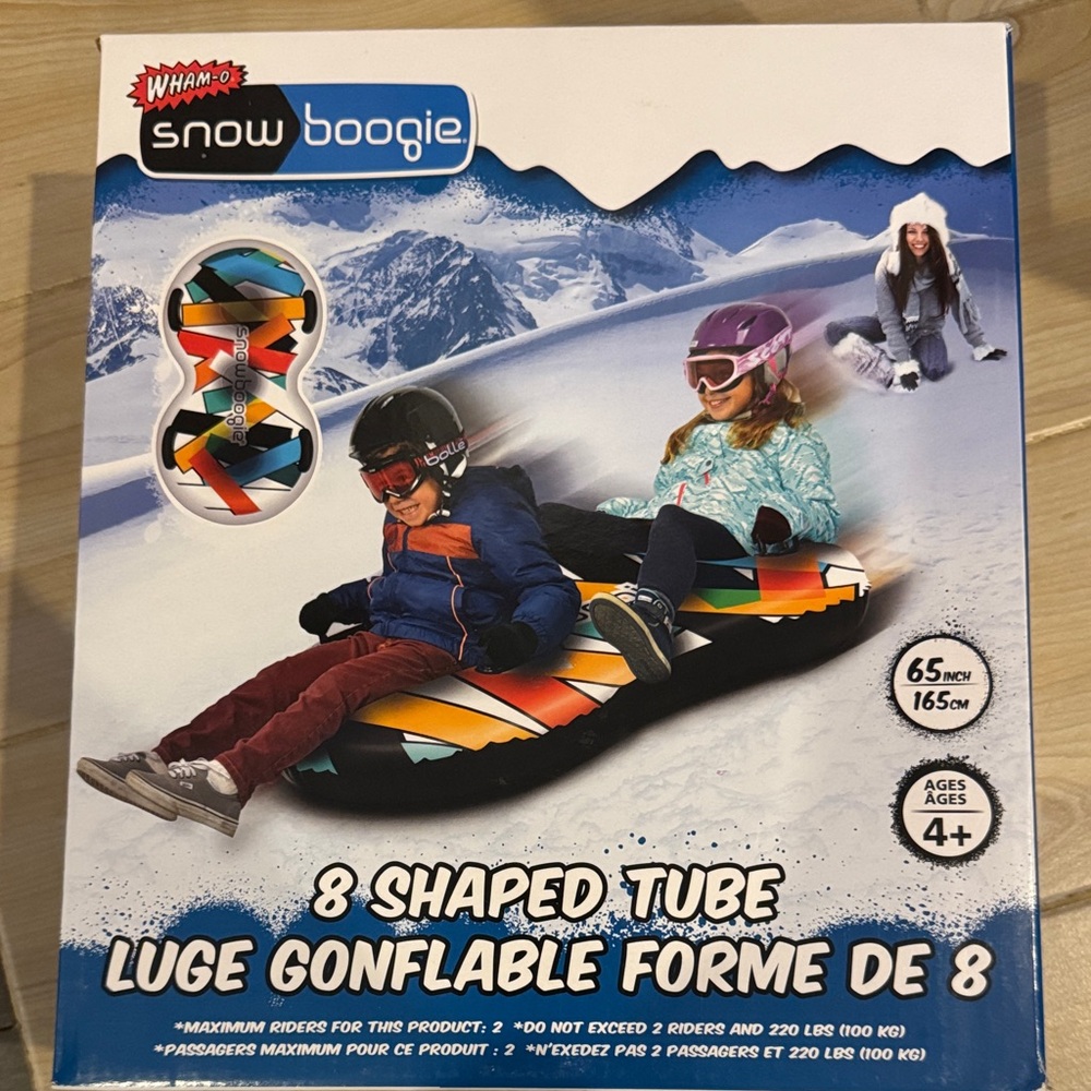 Snow Boogie 8 Shaped Tube - Colorful Fun